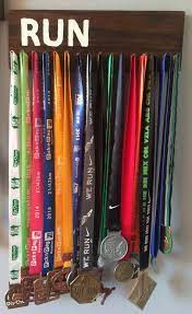 Simple Medal Holder Display Your Race Medals The Diy Life Medal Display Diy Diy Medal Display Medals Display Ideas