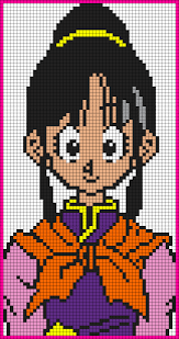 Alpha Friendship Bracelet Pattern 17345 Anime Pixel Art Pixel Art Kawaii Cross Stitch