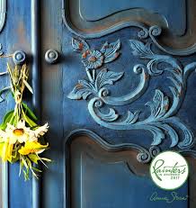 Maybe you would like to learn more about one of these? Annie Sloan On Twitter I Ve Loved Hearing Your Feedback From This Beautiful Blue Armoire By Painter In Residence Ildiko Horvath Here Is A Detail Of The Door Panel Where Ildiko Has Layered