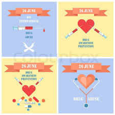 International day against drug abuse. International Day Against Drug Abuse Stock Vector Colourbox