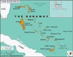 What Are The Key Facts Of The Bahamas Map Bahamas Caribbean Islands