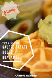 les gaufres de patates douces d herve cuisine grandprixcuisineactuelle gaufres recette a base de patate douce gaufres de patates douces