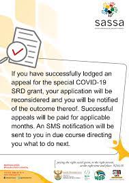 Sassa offices will reopen from 19 july, and the agency will use srd funds to provide food support to those affected by the riots. Sassa News Reminder Appeals Special Covid 19 Srd Grant Facebook