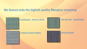 Beautiful types of patios including pros & cons and design ideas. Screen Types Screens R Us