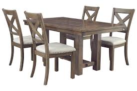 What to put in a dining room set from ashley furniture? Moriville Dining Table And 4 Chairs Ashley Furniture Homestore Dining Table Dining Room Table Dining Room Decor