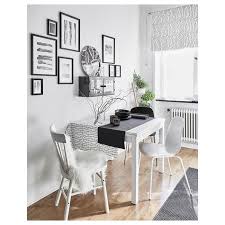 Because when the chairs are comfy and the table is just the right size, everyone will be happy to stay for a while (even if there's no dessert). Melltorp Table White 49 1 4x29 1 2 Ikea In 2021 Melltorp Table Apartment Dining Room Dining Room Small