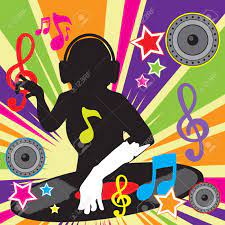 dj playing music aff dj playing music illustration vector illustration graphic design portfolio
