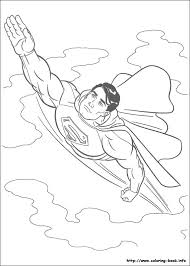 If you ask adults or children, boys or girls, who's superman? everyone will answer you! Superman Coloring Picture