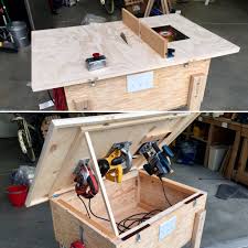 Diy Router Table Table Saw I Can Mount My Circular Saw Router And Jigsaw Inside This Table As Needed Circular In 2020 Diy Router Table Diy Router Diy Table Saw