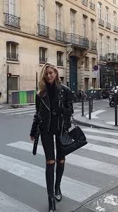 Leather Jacket Black Leather Jacket Outfit Leather Jackets Women Edgy Outfits