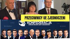 Korwin, ruch narodowy, federacja dla rzeczypospolitej, stowarzyszenie skuteczni, nieformalna organizacja pobudka, partia. Konfederacja Korwin Liroy Braun Narodowcy Skrajna Prawica Zjednoczona Idzie Do Parlamentu Europejskiego Nielubiepisu Pl
