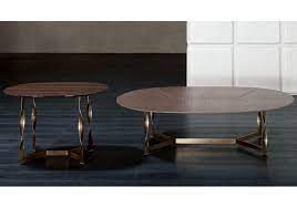 Topping the set is tempered clear glass with a deep beveled edge. Pliet Oval Coffee Table Rugiano Milia Shop