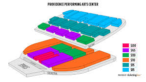 providence providence performing arts center seating chart