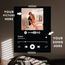 Custom Music Glass Plaque Song Glass Tiktok Inspired Plaque Custom Spotify Song Plaque Wedding Song Gift Digital In 2021 Custom Photo Albums Cute Couple Gifts Birthday Gifts For Boyfriend Diy