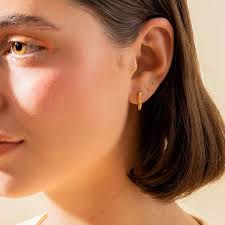 House of Vincent Riddle Øreringe 18 kt. Forgyldt Sølv VJ131-