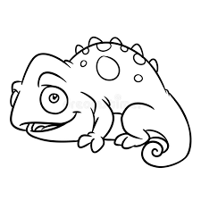 Maybe you would like to learn more about one of these? Little Lizard Cartoon Coloring Page Stock Illustration Illustration Of Little Graphics 125200036