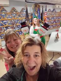 Look I think Santa is coming!