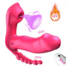 Wearable 3 IN 1 Sucking Vibrator Heating Dildo Vibrator Anal Vagina  Clitoris Stimulator Sex Toys for Women G-spot Oral Suction - AliExpress