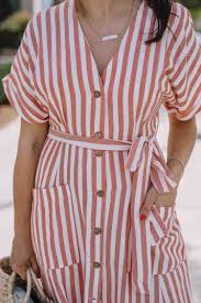 4th Of July Outfit Ideas That Feel Elevated My Style Vita Striped Casual Dresses 4th Of July Outfits White Striped Dress