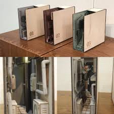 Bookshelf Insert Woodwork By Monde 4 Beautiful Wooden Bookshelf Inserts By Japanese Artist Monde Wooden Bookends Bookshelf Art Unique Bookends