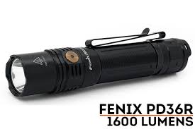Surefire g2x series led tactical flashlight. Fenix Pd36r 1600 Lumen Flashlight Fenix