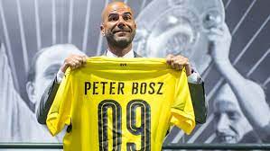 Peter bosz with a photograph of his dog, annette bosz. Bundesliga Ten Things On New Borussia Dortmund Head Coach Peter Bosz