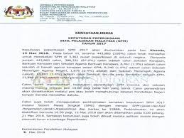 Check spelling or type a new query. Keputusan Spm 2017 Diumum Khamis 15 Mac Putrajaya Gps Bestari