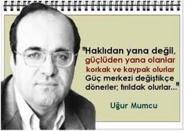 Bir kişiye yapılan haksızlık, bütün topluma karşı işlenen bir suçtur. Ugur Mumcu Yu Saygi Ve Rahmetle Aniyorum Arguvandan