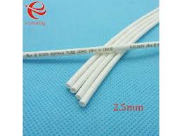 Heat Shrink Tube White Tube Heat Shrink Tubing Diameter 2 5mm Thermo Jacket Wire Wrap Insulation Materials Element 1meter Lot Newegg Com
