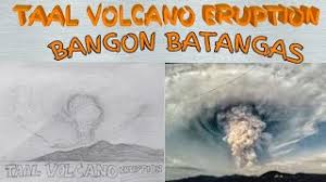 It is in the center of taal, drawing people all around. Taal Volcano Eruption Drawing Ii Bangon Batangas Ii Youtube