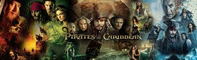 Джонни депп, джеффри раш, орландо блум и др. Pirates Of The Caribbean 1 5 Series Banner By Thekingblader995 On Deviantart