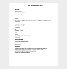 Mail the cv in pdf format rather than word format. Fresher Resume Template 50 Free Samples Examples Word Pdf