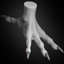 These masks are designed to be easily built by anyone. Dragon Claw Concept Creature 3d Model Turbosquid 1440017