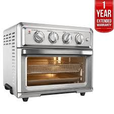 Cuisinart Toa 60 Convection Toaster Oven Air Fryer With Light Silver W 1 Year Extended Warranty Walmart Com Walmart Com