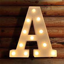Wila products feature precise and efficient lighting technology that unobtrusively blends with interior and exterior spaces smart wireless lighting make use of smart wireless lighting to noticeably cut installation, energy and commissioning costs against your conventional illumination system. Buy Viti Led Letter Lights Light Up Letters Sign For Night Light Alphabet Marquee Letters For Wall Decor Light Up Letters Wedding Birthday Party Battery Powered Christmas Decoration Letter Lights A Online In