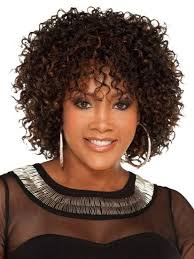 Long black kinky curly synthetic lace front wigs natural full hair glueless wig. African American Styles Wigs For Black Women Vogue Wigs