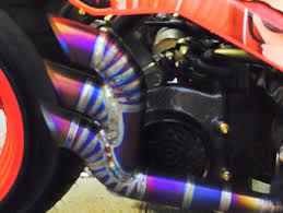 Scooter Exhaust At Bankok Bike Show Welding Tig Welding Beautiful Bike