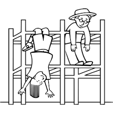 Kids On A Jungle Gym Football Coloring Pages Coloring Pages School Coloring Pages