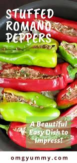 Bird S Eye Chili Substitute Stuffed Romano Peppers Recipe In 2020 Stuffed Peppers Recipes Family Friendly Meals