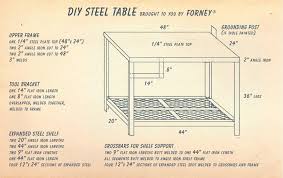 19.875 x 15 x 16 tall buyer note +47 how to build welding table accessories art. Build Your Own Diy Welding Table Askforney