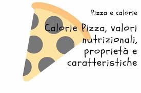 Maybe you would like to learn more about one of these? Calorie Della Pizza Quante Calorie Contiene Una Pizza