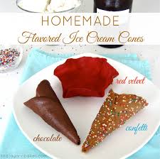 This adjustable batter's box template from promounds makes it easy to create different sizes by simply sliding the template. Homemade Flavored Ice Cream Cones Confetti Cones Chocolate Cones Red Velvet Cones The Lindsay Ann