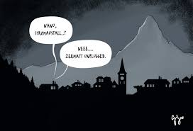Alle news zum thema stromausfall in der übersicht. Cartoon Der Woche Zermatt Unplugged Giger Graphics Grafik Werbung Cartoons Werbekampagnen Webdesign Leuk Wallis