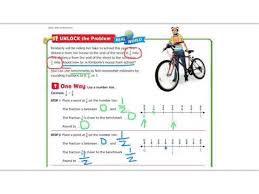Use fraction strips to find the difference. Lesson 6 3 Go Math 5th Grade Youtube