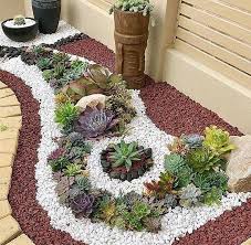 Front Yard Landscape Idea Succulent Garden Landscape Succulent Garden Design Succulent Garden Diy