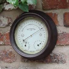 Garden Outdoor Thermometer Hygrometer Barometer 150mm 6 Inch View More On The Link Http Www Zeppy Io Prod Outdoor Gardens Outdoor Thermometer Hygrometer