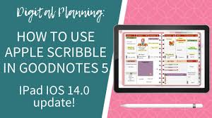 Последние твиты от goodnotes (@goodnotesapp). How To Use Apple Scribble In Goodnotes 5 For Digital Planning Plan A Healthy Life