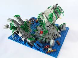 Moc O Mostrengo Sea Monster Lego Historic Themes Sea Monsters Lego Creations Legos