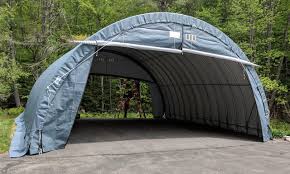 30x30x15 Three Car Garage Paul S Instant Garages Portable Shelters