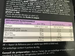 Eclairs Au Chocolat Lidl 240 G 4 X 60 G